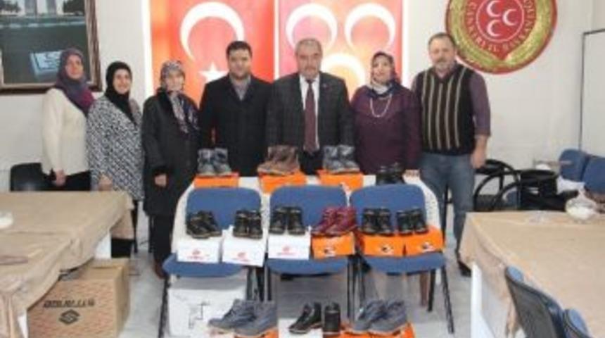 &Ccedil;ankırı&rsquo;da İhtiya&ccedil; Sahiplerine Kışlık Malzeme Yardımı
