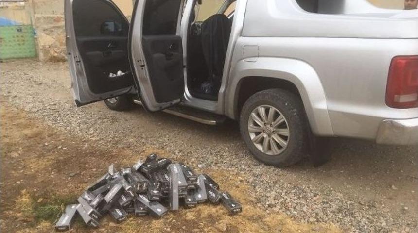 Jandarmadan Ka&ccedil;ak Sigara Operasyonu