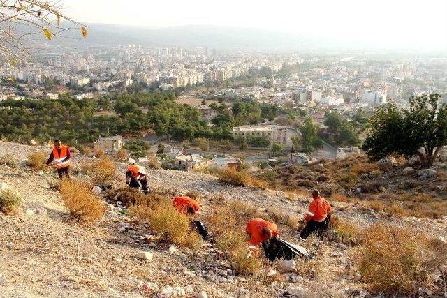 Silifke Kalesi Ve Çevresi Temizleniyor