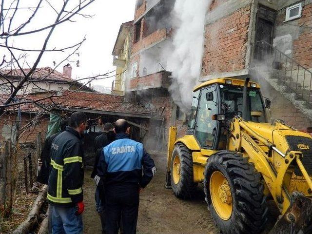 Çankırı’da Yangın