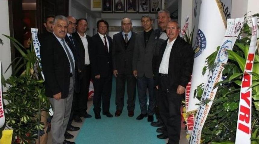 Kamu-sen, İl Emniyet M&uuml;d&uuml;r&uuml; Artunay&rsquo;ı Ziyaret Etti