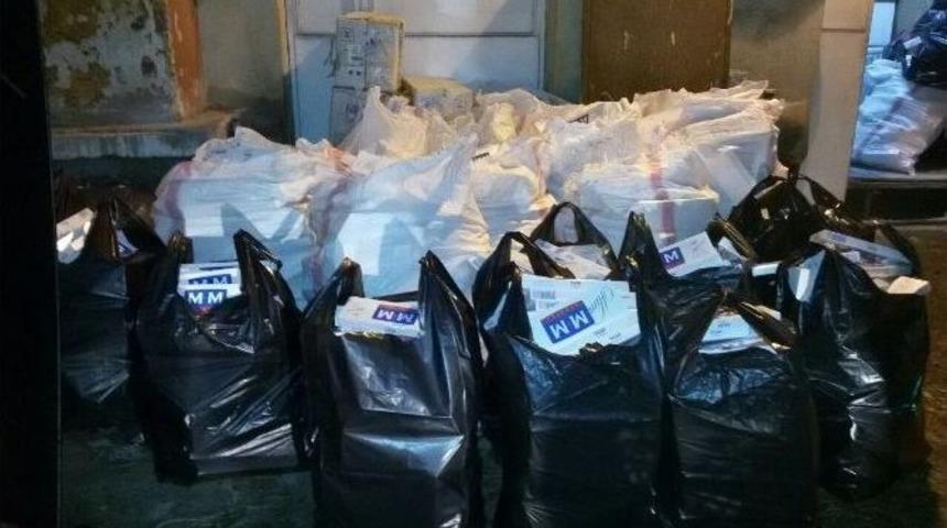 43 Bin 900 Paket Ka&ccedil;ak Sigara Ele Ge&ccedil;irildi