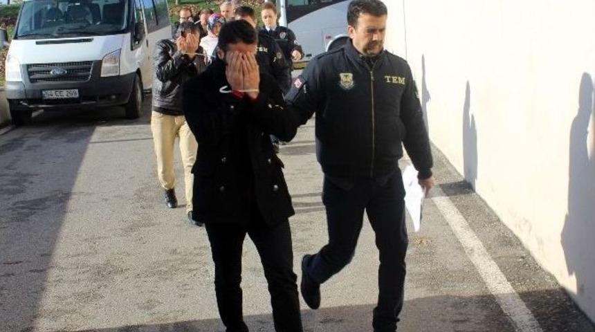 &lsquo;bylock&rsquo; Operasyonunda G&ouml;zaltına Alınan 10 Ş&uuml;pheli Adliyeye Sevk Edildi