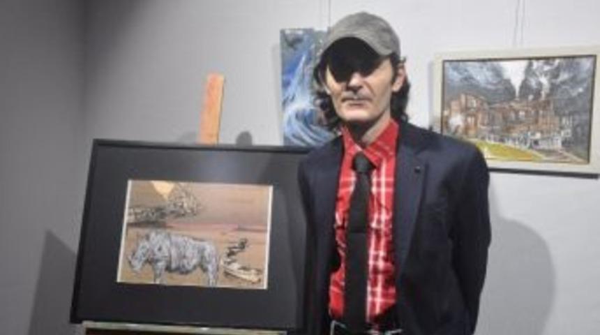 Tokmak &lsquo;şehirdeki Gergedan 2&rsquo; Sergisini A&ccedil;tı