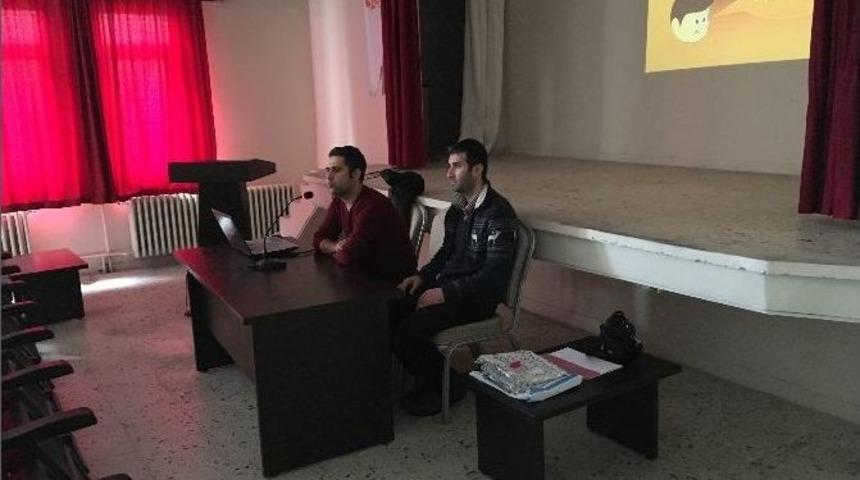 Kahta Halk Eğitim Merkezinde &Ouml;ğrencilere Rehberlik Semineri Verildi