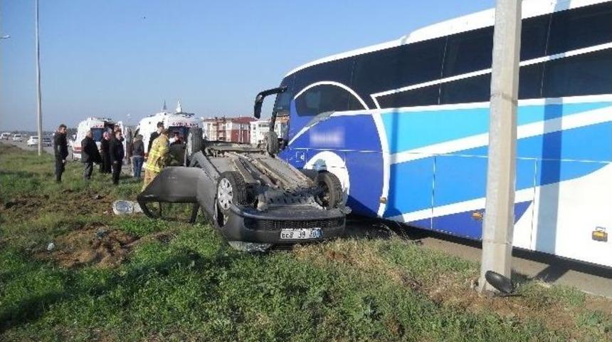 Bandırma&rsquo;da Trafik Kazası: 2 Yaralı