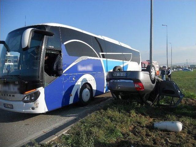 Bandırma’da Trafik Kazası: 2 Yaralı