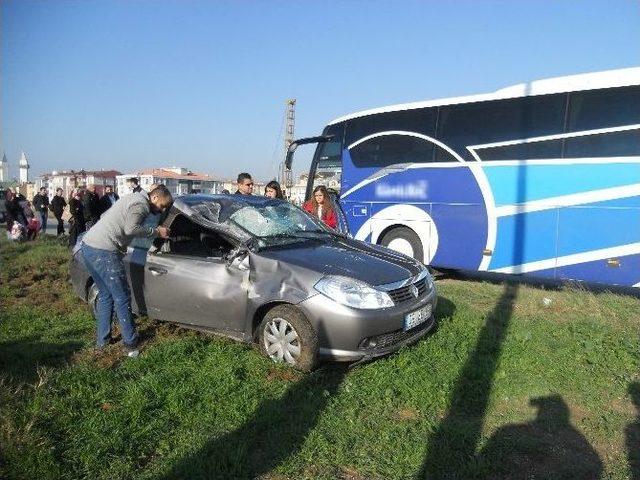 Bandırma’da Trafik Kazası: 2 Yaralı