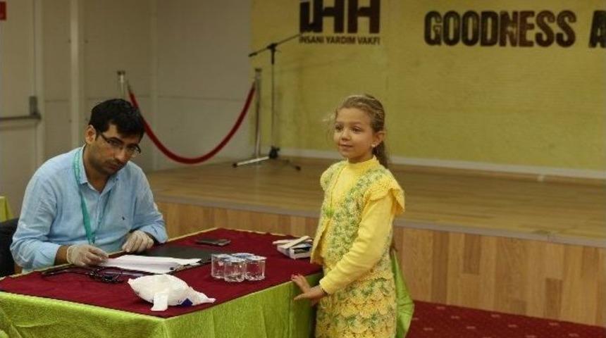 261 Suriyeli Yetime Sağlık Taraması Yapıldı