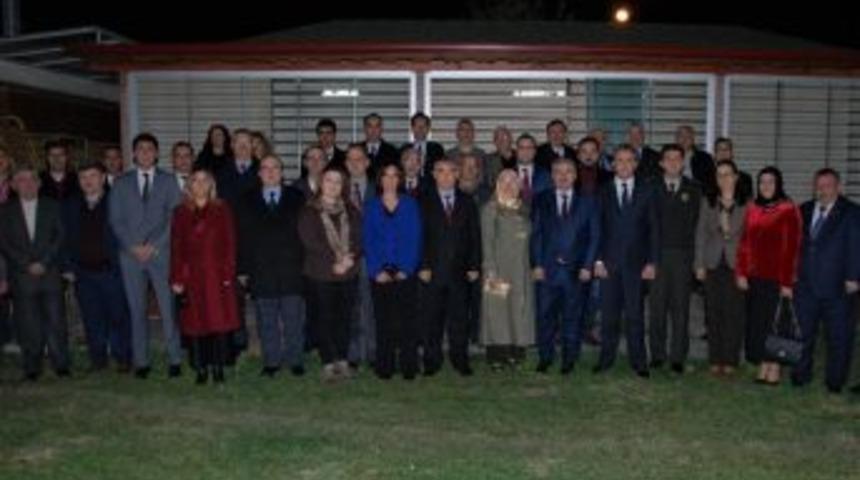 K&ouml;rfez Protokol&uuml; Veda Yemeğinde Buluştu