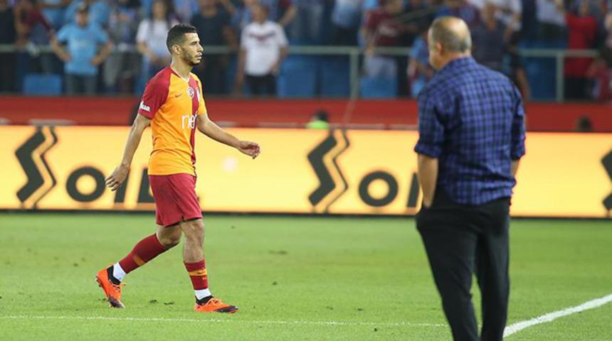 Galatasaraylı futbolcu Belhanda'dan Fenerbahçe hesabının paylaşımına beğeni