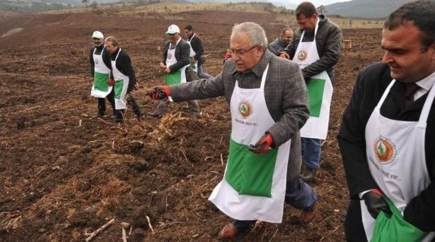 34 Milyon Tohum Toprakla Buluştu