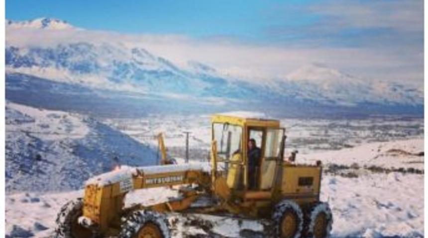 Erzincan&rsquo;da 127 K&ouml;y Yolu Ulaşıma Kapandı