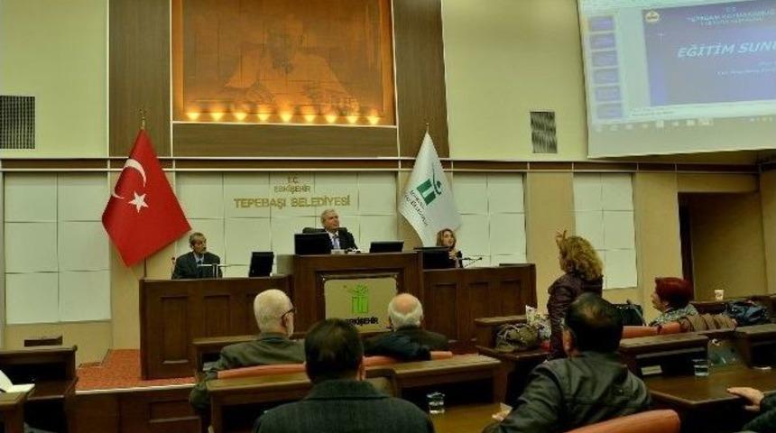 Tepebaşı&rsquo;nda Muhtarlar Eğitim