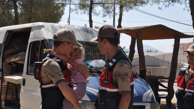 İslahiye'de sığınmacıların tahliyesi tamamlandı