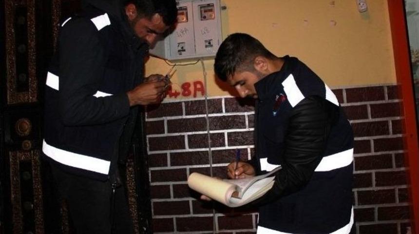 Şanlıurfa’da Eş Zamanlı Kaçak Elektrik Denetimi