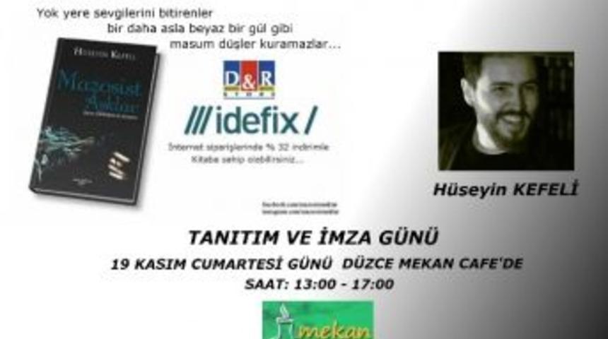 Genç Yazar Kefeli İmza Gününde Kitapseverlerle Buluşacak