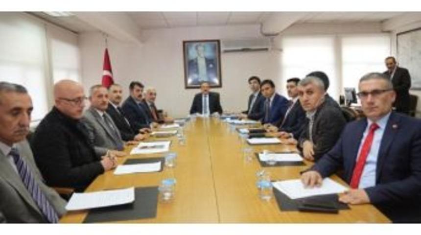 Muş&rsquo;ta &rsquo;k&uuml;si Planlama Ve Geliştirme Kurulu&rsquo; Toplantısı