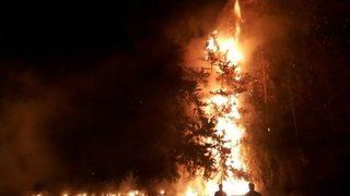 Aksaz’da Yangın Korkuttu