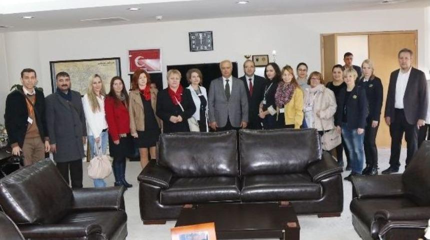 Akhisar, Avrupalı &Ouml;ğretmenleri Misafir Etti