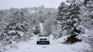 Sinop’A Mevsimin Ilk Karı Yağdı