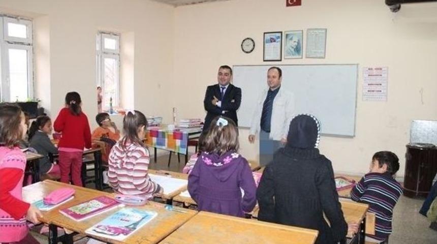 Karaalp K&ouml;y Okullarını Ziyaret Etti