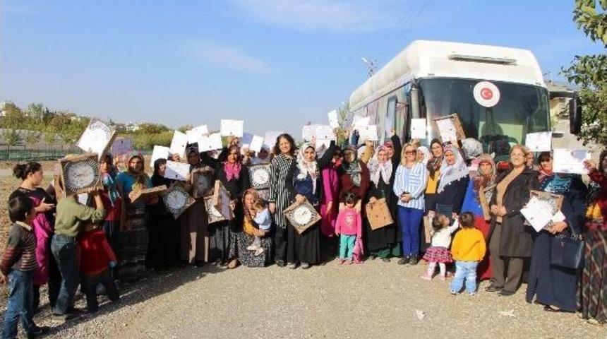 Kahta&rsquo;da Kendine Ve Kentine Duyarlı Kadın İ&ccedil;in Mobil Okul Projesi Uygulandı
