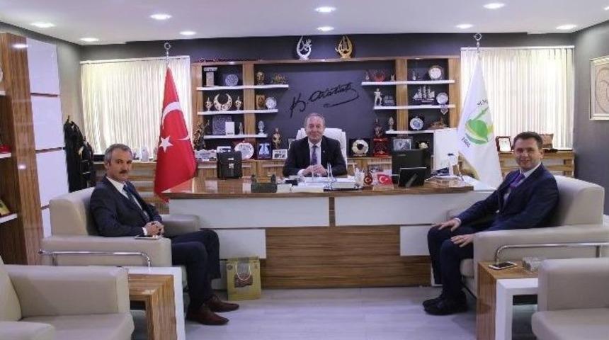 Aydoğan’dan Başkan Şahiner’e Ziyaret