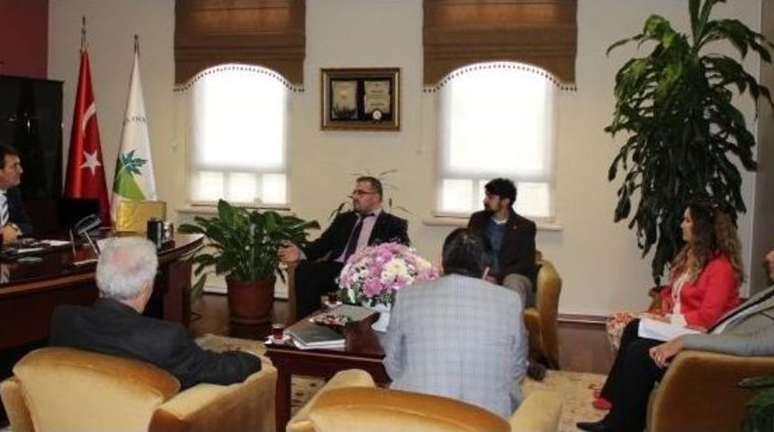 D&uuml;ndar Mimarları Ağırladı