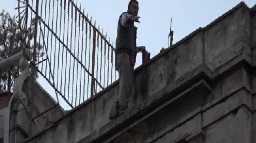 İstiklal Caddesi'nde Intihar Girişimi Hareketliliği(Geniş Haber)