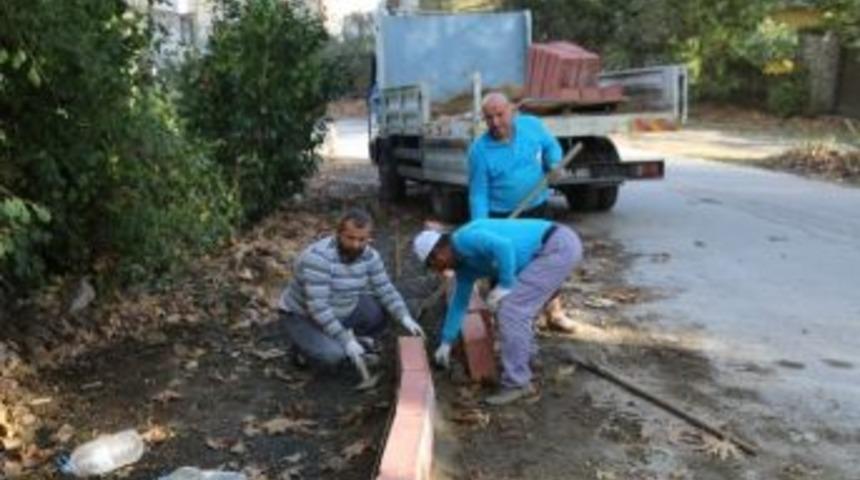 Mahmudiye Mahallesi Bord&uuml;r &Ccedil;alışmalarıyla G&uuml;zelleşiyor