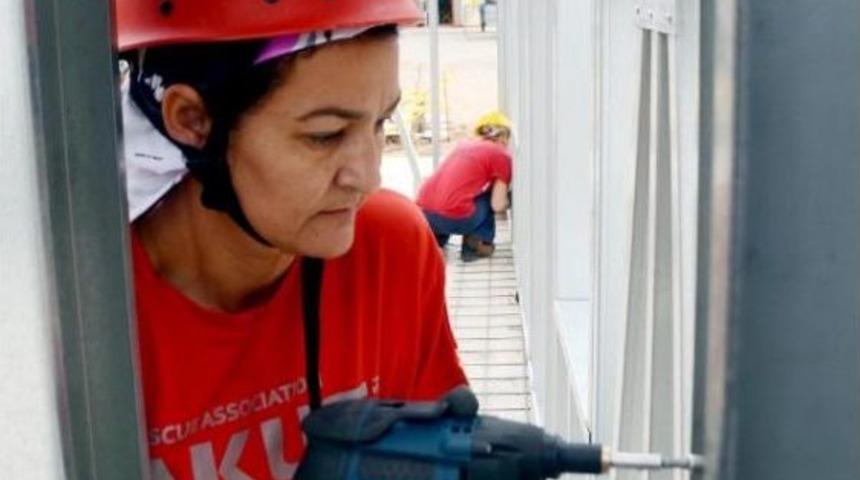 Akut Bodrum'un Yeni Binası &Uuml;yelerin Elinde Y&uuml;kseliyor