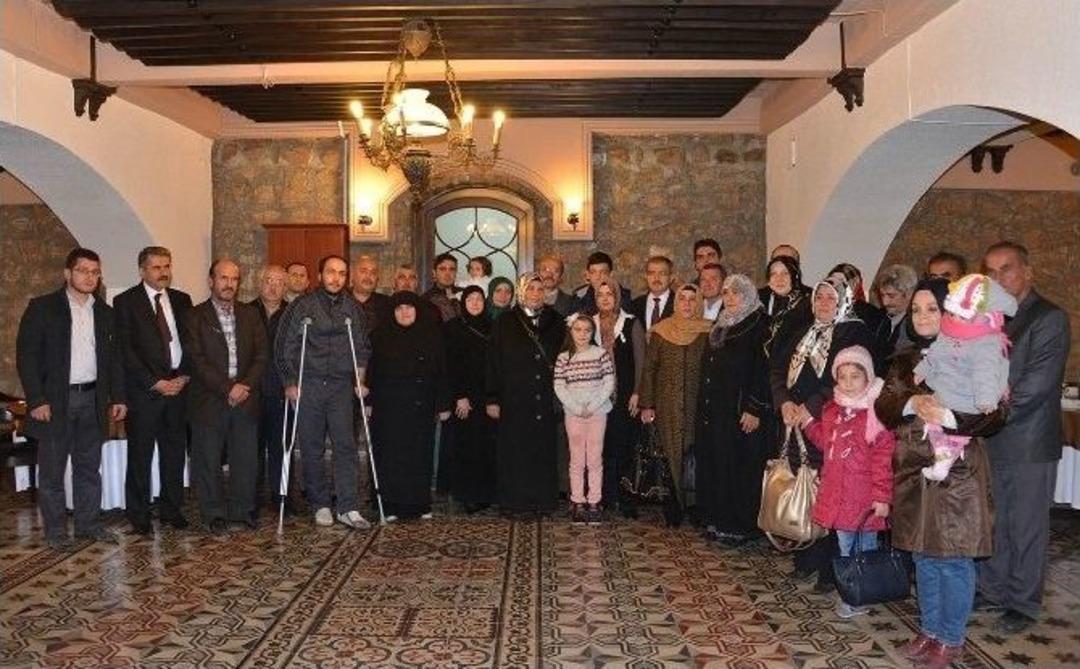 Rekt&ouml;r Prof. Dr. Şahin, Şehit Yakınlarını Ağırladı