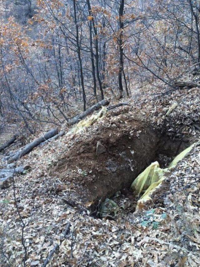 Bingöl'de Pkk'ya Ait, Biri 11 Odalı 13 Sığınak Ve 4 Mevzi Bulundu