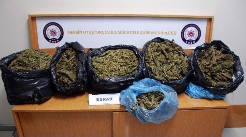 Mersin Polisinden Uyuşturucu Operasyonu