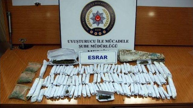 Mersin Polisinden Uyuşturucu Operasyonu