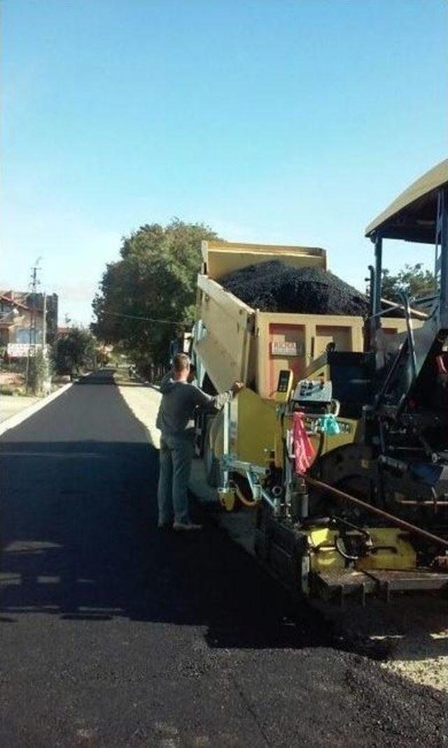 Marmaraereğlisi’nde Asfaltlama Çalışmaları