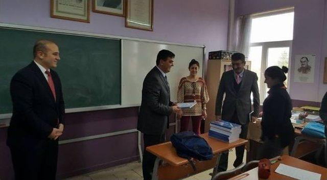 Pazaryeri İlçesinde 12’nci Sınıf Öğrencilerine Deneme Sınav Kitapçığı Dağıtıldı 1