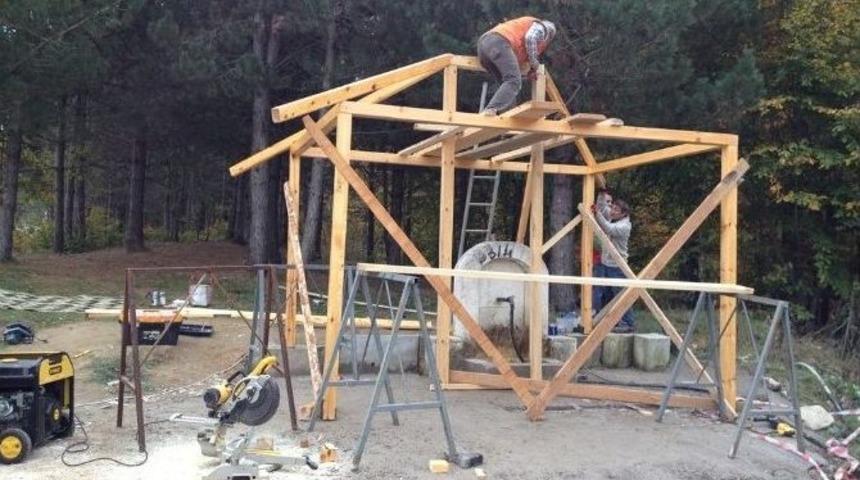 &Ccedil;eşmeler Onarılıyor