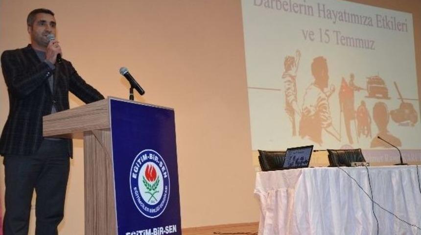 Siverek&rsquo;te 15 Temmuz Konferansı