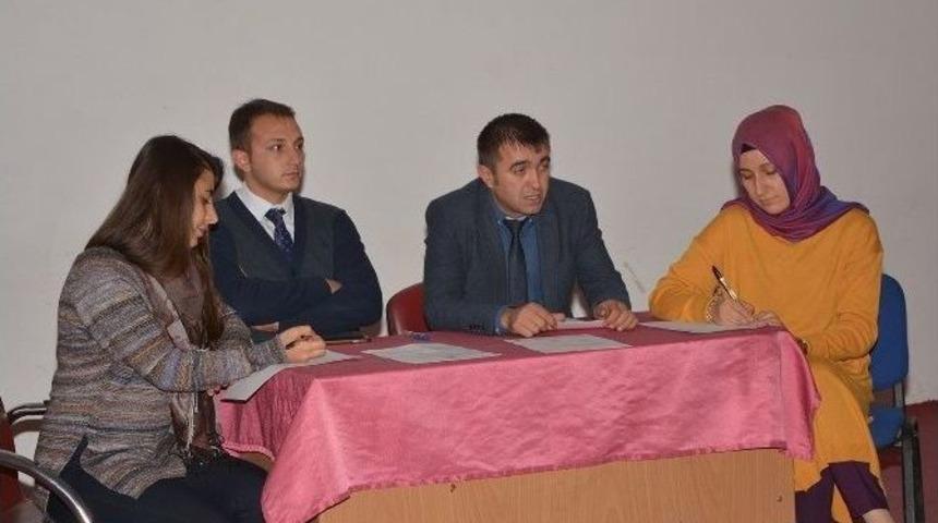 &Ccedil;atak&rsquo;ta Bilgilendirme Toplantısı