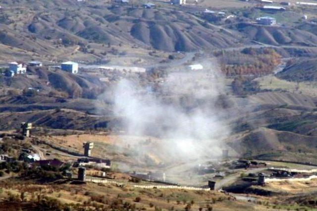 Derecik'te Pkk Hedeflerine Bomba Yağdı