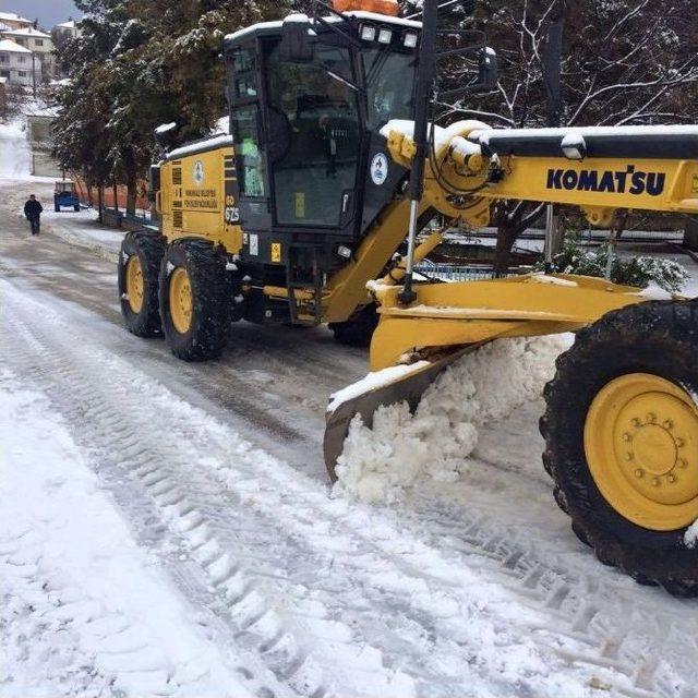 Pamukkale Belediyesi Karla Mücadeleye Hazır