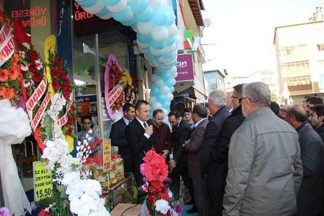 Oltu’ya Süt Ürünleri Mağazası Açıldı