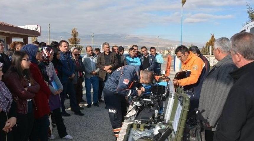 Öğrencilere Afad’ı Anlattılar
