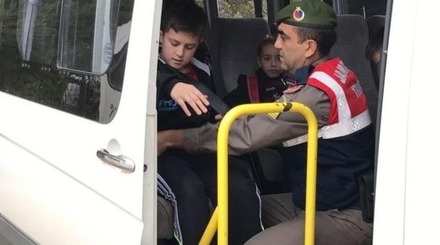 Jandarma Emniyet Kemeri Denetimi Yaptı