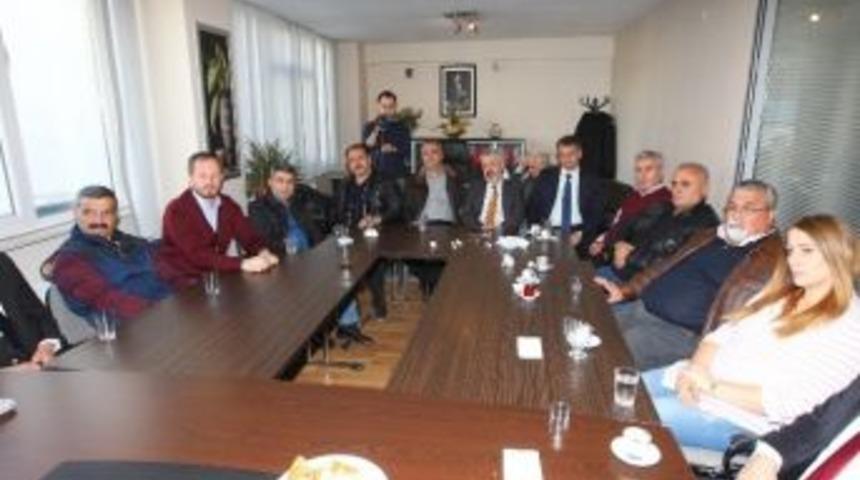 Başkan K&ouml;şker İnşaat&ccedil;ılar Odası&rsquo;na Konuk Oldu