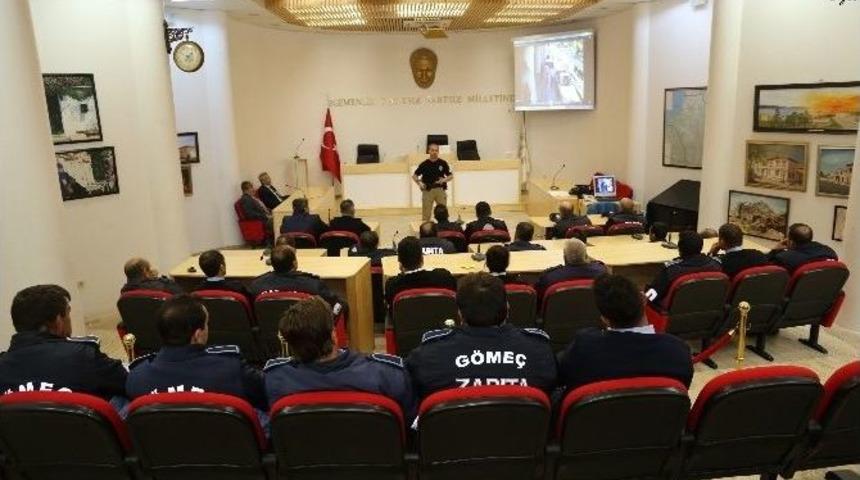 Zabıtalara Biber Gazı Eğitimi