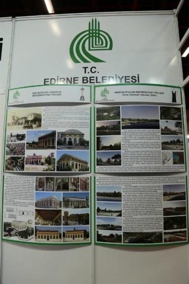 Edirne Belediyesi Yapex Fuarı&rsquo;nda 2