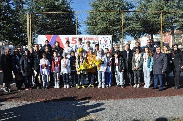 Bozüyük Saffet Şeker Ortaokulu’ndan 15 Temmuz Şehitlerini Anma Etkinliği